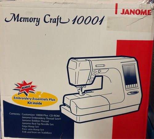 Janome memory craft 10001 - janome,