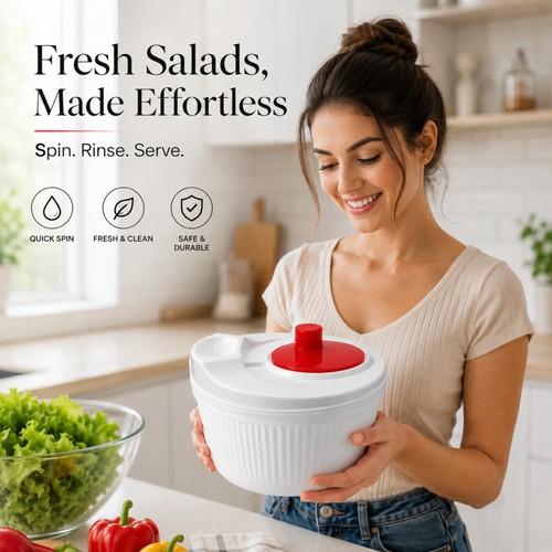 Large salad spinner vegetable - spinner,