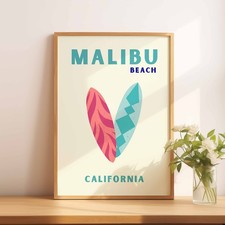 Malibu beach surfboard - a4,