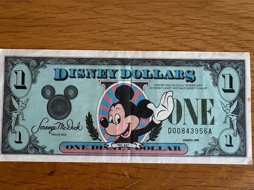 1988 series disney - 1988, $1