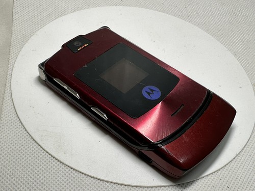Motorola razr v3i maroon - motorola, red