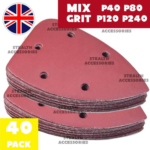 Mouse sanding sheets 140mm - 40,