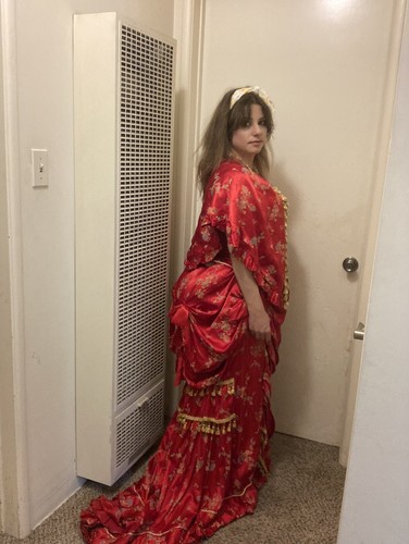 Handmade victorian red - 3, pc