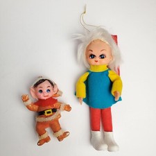 VTG MCM Elf Pixie Ornament w