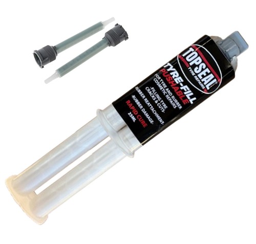 Topseal pushable tyre - pushable, fill