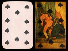 Erotic Playing Card c. 1840 -