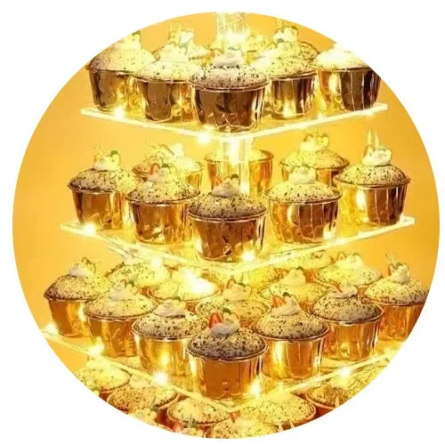 Tier acrylic wedding cake - wedding,