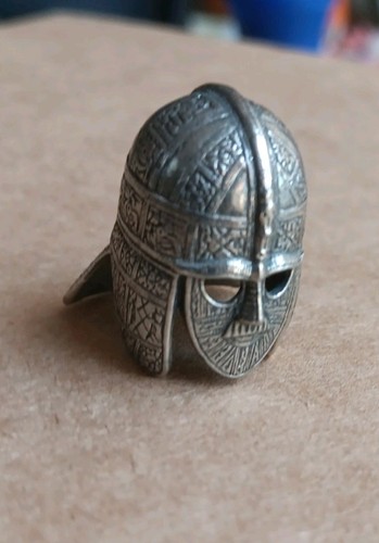 Saxon helmet pewter - helmet, thimble