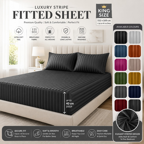 King size fitted sheet - fitted,