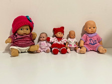 Zapf Creations Baby Born Mini 5” Doll Plus others Bundle Small Dolls