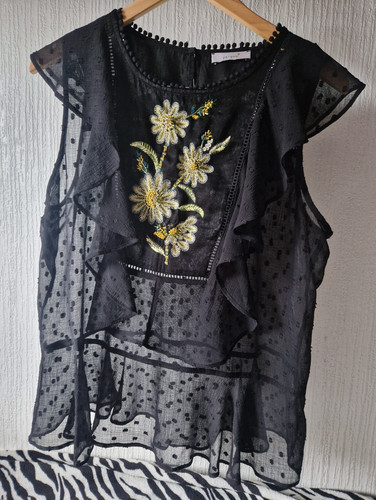 Per una black polka dot - una,
