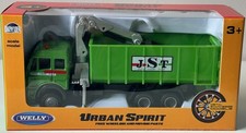 Lorry/Truck Dump Crane JST Model Toy Diecast Green Urban 4'5 Welly 1:43-1:60