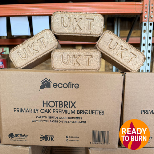 Boxed made ecofire hotbrix - uk,