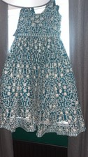 Teal Lehenga Choli Lengha