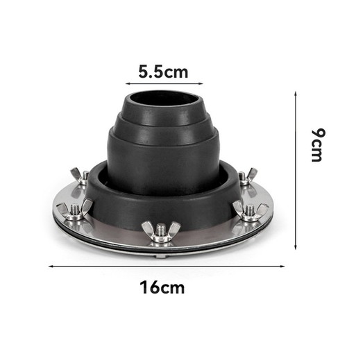 Tent flue flashing - tent/flue,