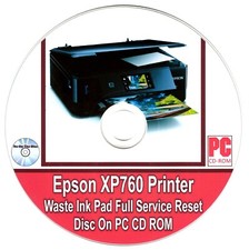 Epson xp760 printer waste - printer, ink