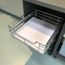 Pull out solid base baskets - solid,