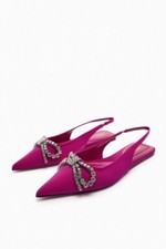 ZARA Flat Mules With