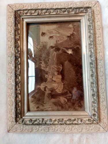 Beautiful antique crystoleum - antique,