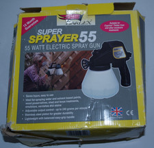 Earlex Super Sprayer 55 Electric Spray Gun 55W Outdoor Fence Wood Timber Paint
