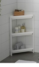  Corner shelf unit, white, 33x33x71 cm / VESKEN / IKEA