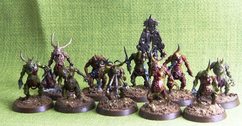 Nurgle plaguebearers - -,