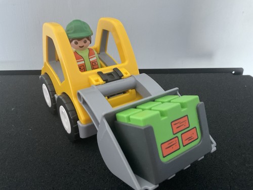 Playmobil 123 excavator - playmobil,
