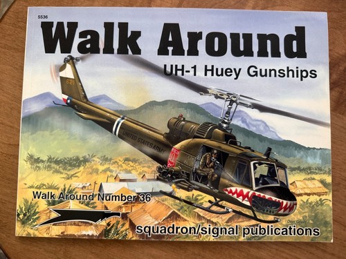 Huey gunships walk around - uh-1,