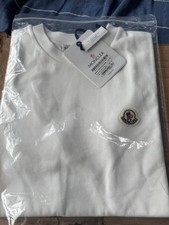 Moncler Plain White Logo