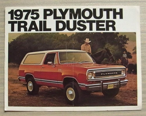 Plymouth trail buster 1975 4wd - plymouth,
