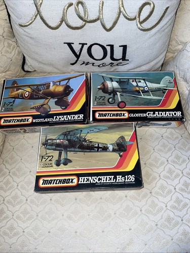 Matchbox model plane kits - 3,