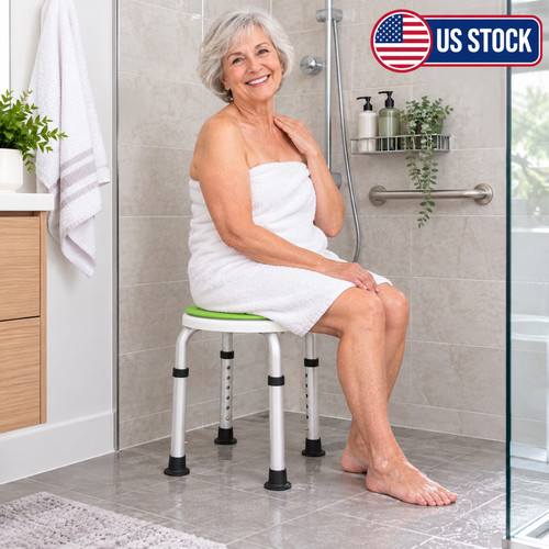 360 swivel shower stool - 360°,