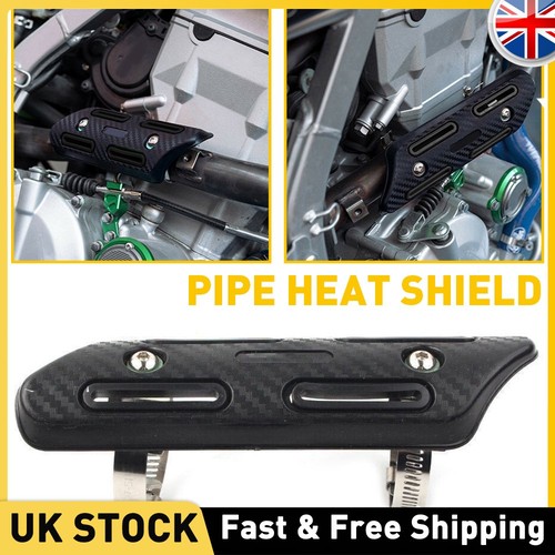 Black motorcycle exhaust - black,