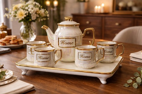 Luxury ceramic tea pot - tea, coffee