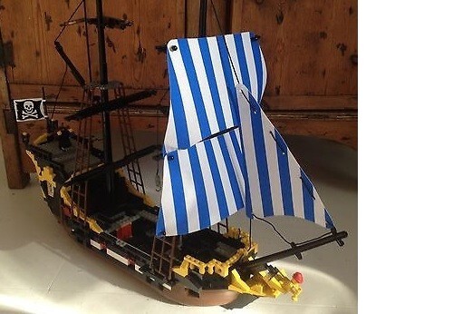 New blue white sails - white, *sails*