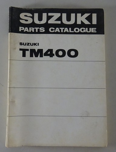 Parts catalogue suzuki - parts, tm
