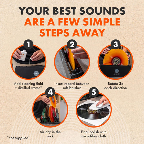 Vinyl record cleaning machine - cleaning,