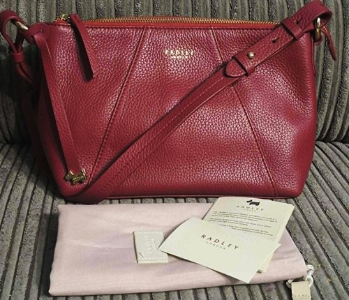 Radley red leather wood street - radley,