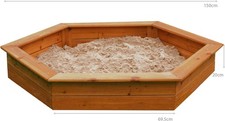 Strong Large Wooden Sandpit