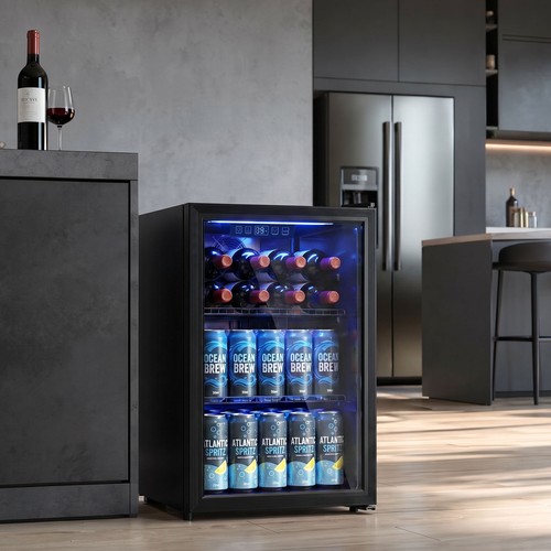 Drinks fridge under counter - drinks,
