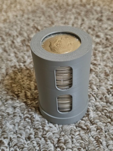 Silver 1oz coin storage - silver, tube