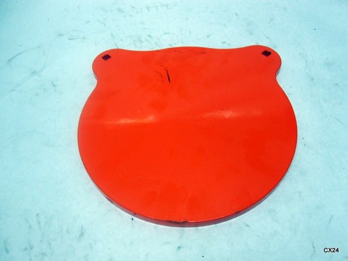 Orange 2 ar500 steel - 10",