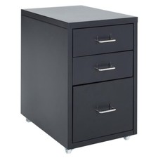 Mobile Steel Storage Cabinet Cupboard Free Standing Metal Office Filing Cabinets