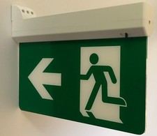 Led emergency exit sign - led,