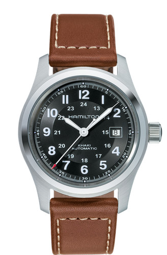 New hamilton khaki field auto - new,