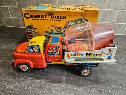Busy cement mixer modern - mixer, by