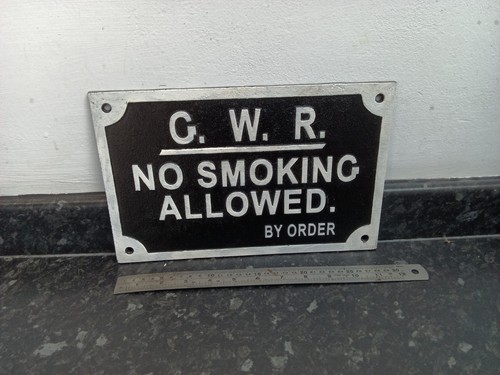 Gwr cast iron - cast, railway