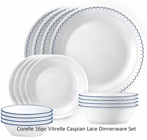 Corelle vitrelle caspian lace - corelle,