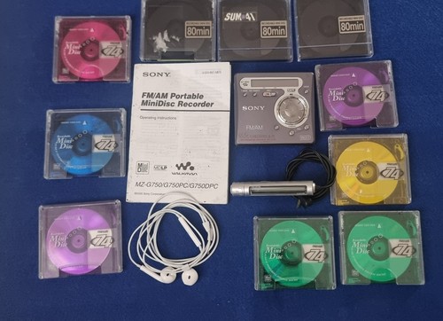 Sony g750 mini disc - sony,