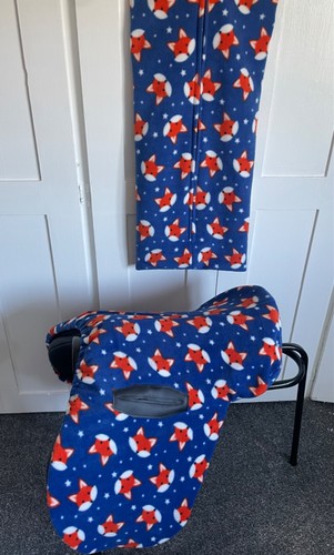 Ride fleece saddle cover - fleece,